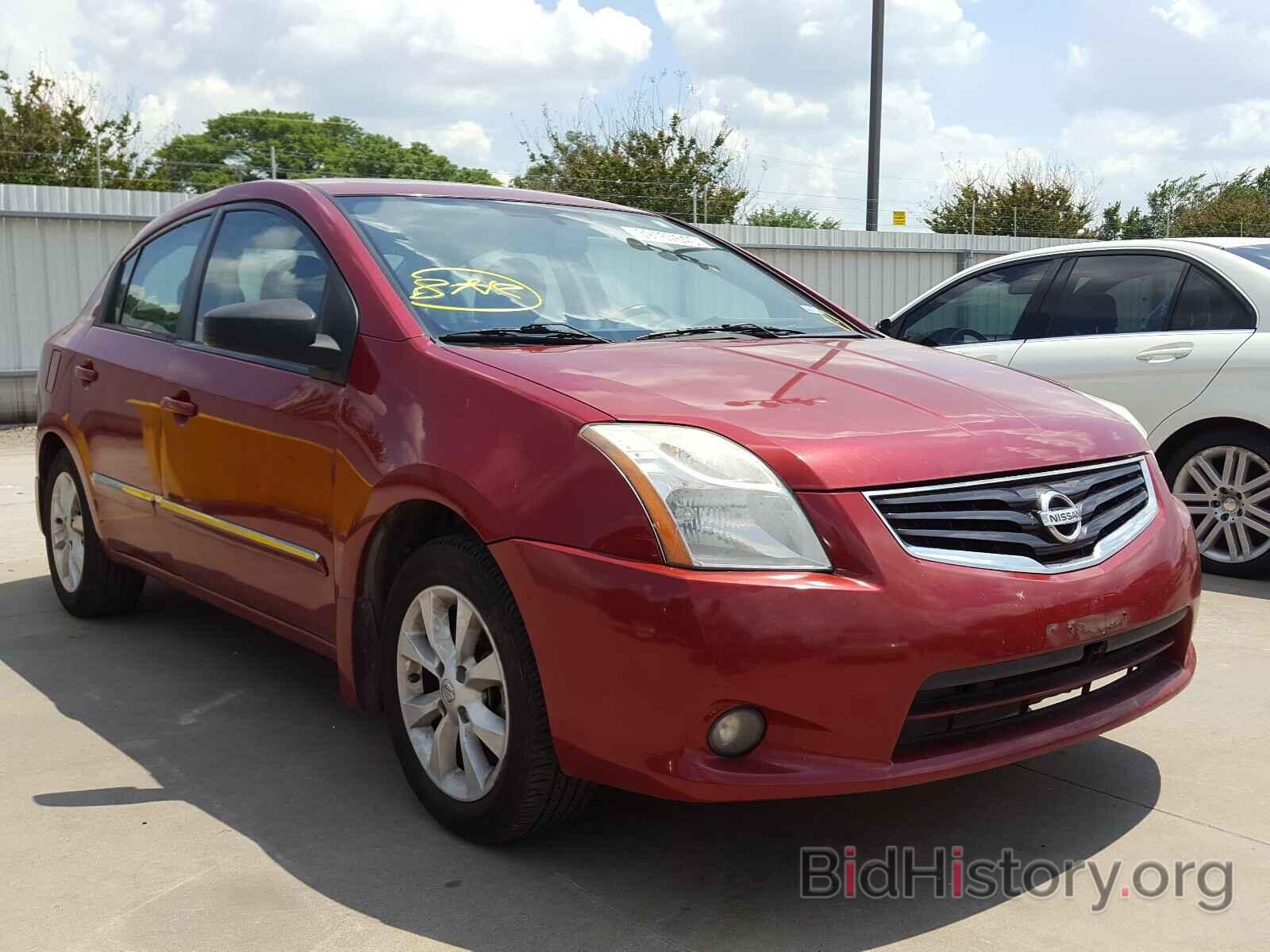 Photo 3N1AB6AP1CL739045 - NISSAN SENTRA 2012