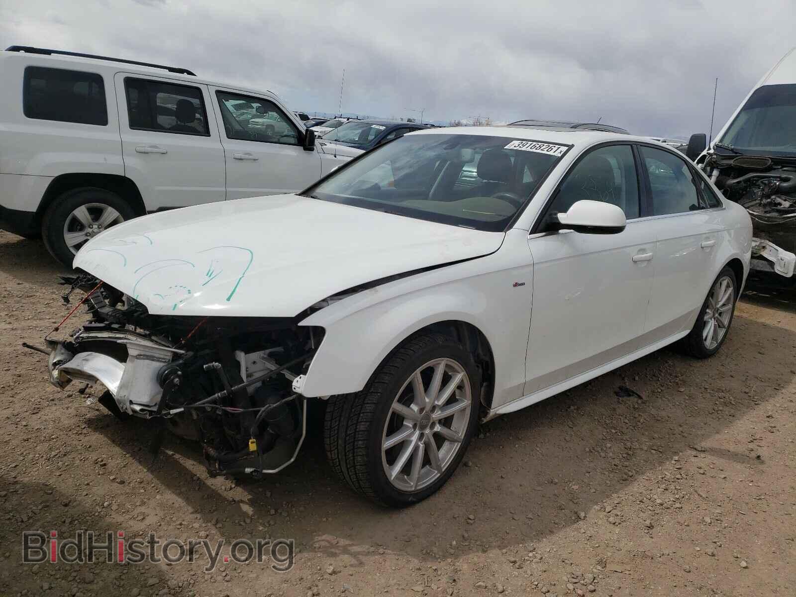 2014 AUDI A4 - VIN: WAUFFAFL2EN019060 - Фото 2