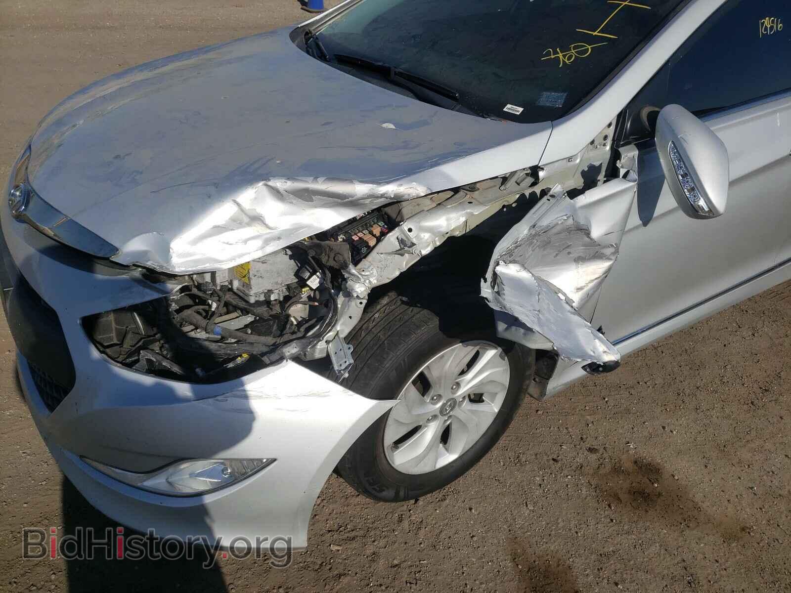 2014 HYUNDAI SONATA - VIN: KMHEC4A41EA116357 - Фото 9