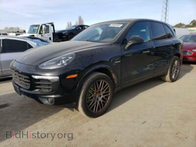 2017 Porsche CAYENNE CAYENNE SE, черный — VIN WP1AE2A23HLA70831, Copart