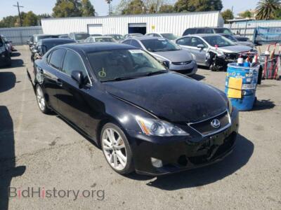 2007 Lexus IS IS 250, black — VIN JTHBK262572042359, Copart