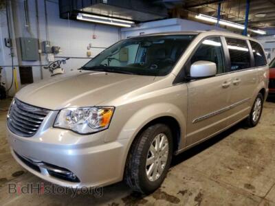2016 Chrysler MINIVAN Town & COU, бежевый — VIN 2C4RC1BG2GR280292, Copart