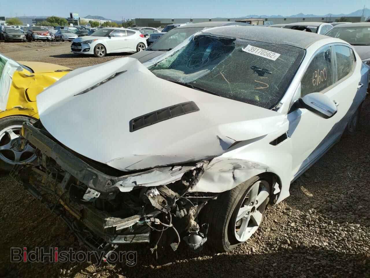 2015 KIA OPTIMA - VIN: KNAGM4A77F5633528 - Фото 2