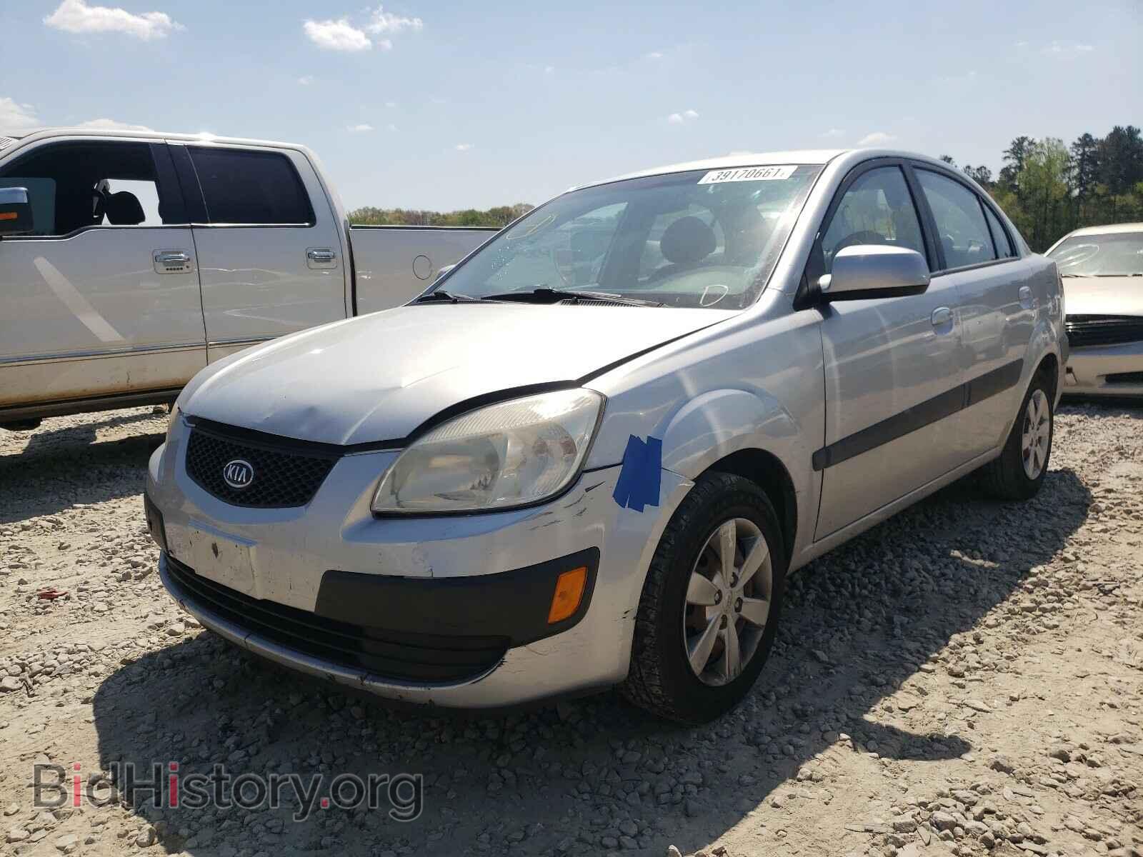 2008 KIA RIO - VIN: KNADE123886374085 - Фото 2