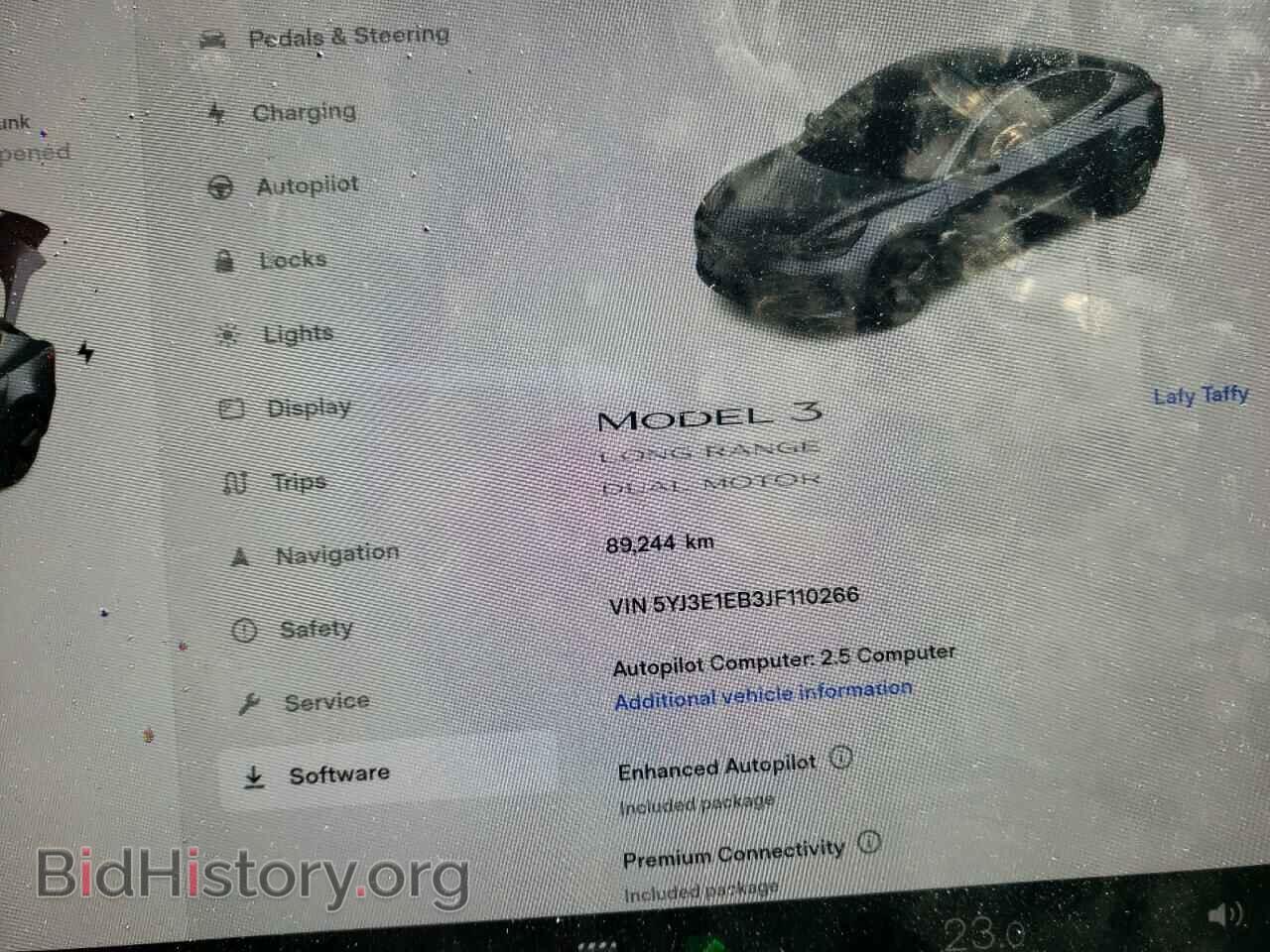 2018 TESLA MODEL 3 - VIN: 5YJ3E1EB3JF110266 - Photo 8