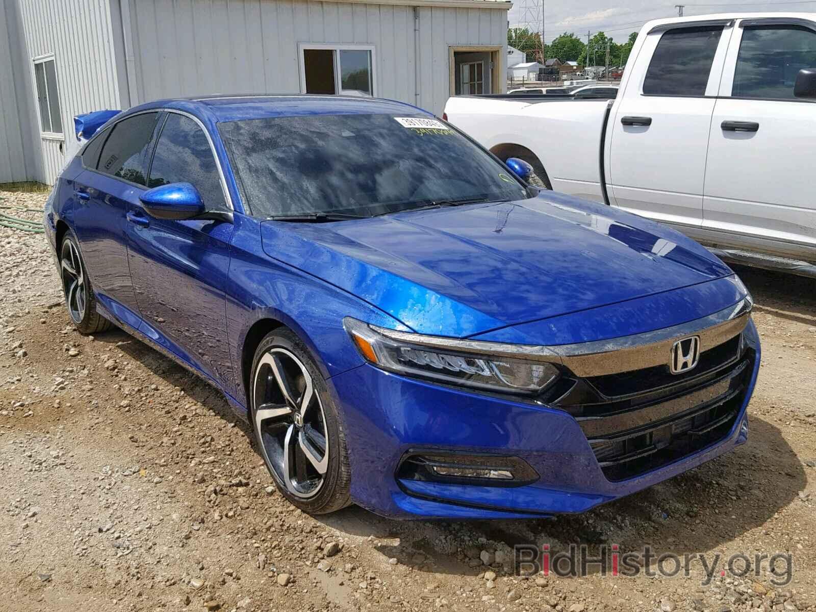 Photo 1HGCV1E35JA137939 - HONDA ACCORD SPO 2018