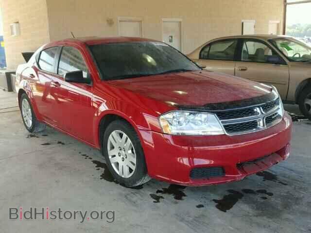 Photo 1C3CDZAB2EN133332 - DODGE AVENGER 2014