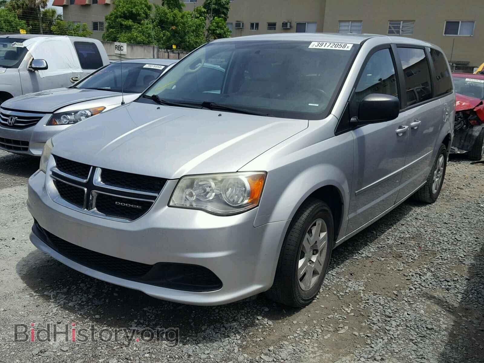 2012 DODGE CARAVAN - VIN: 2C4RDGBG3CR168188 - Фото 2