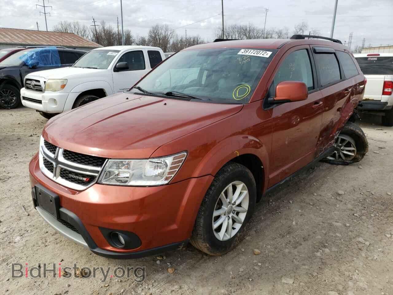 2014 DODGE JOURNEY - VIN: 3C4PDCBB4ET121840 - Фото 2