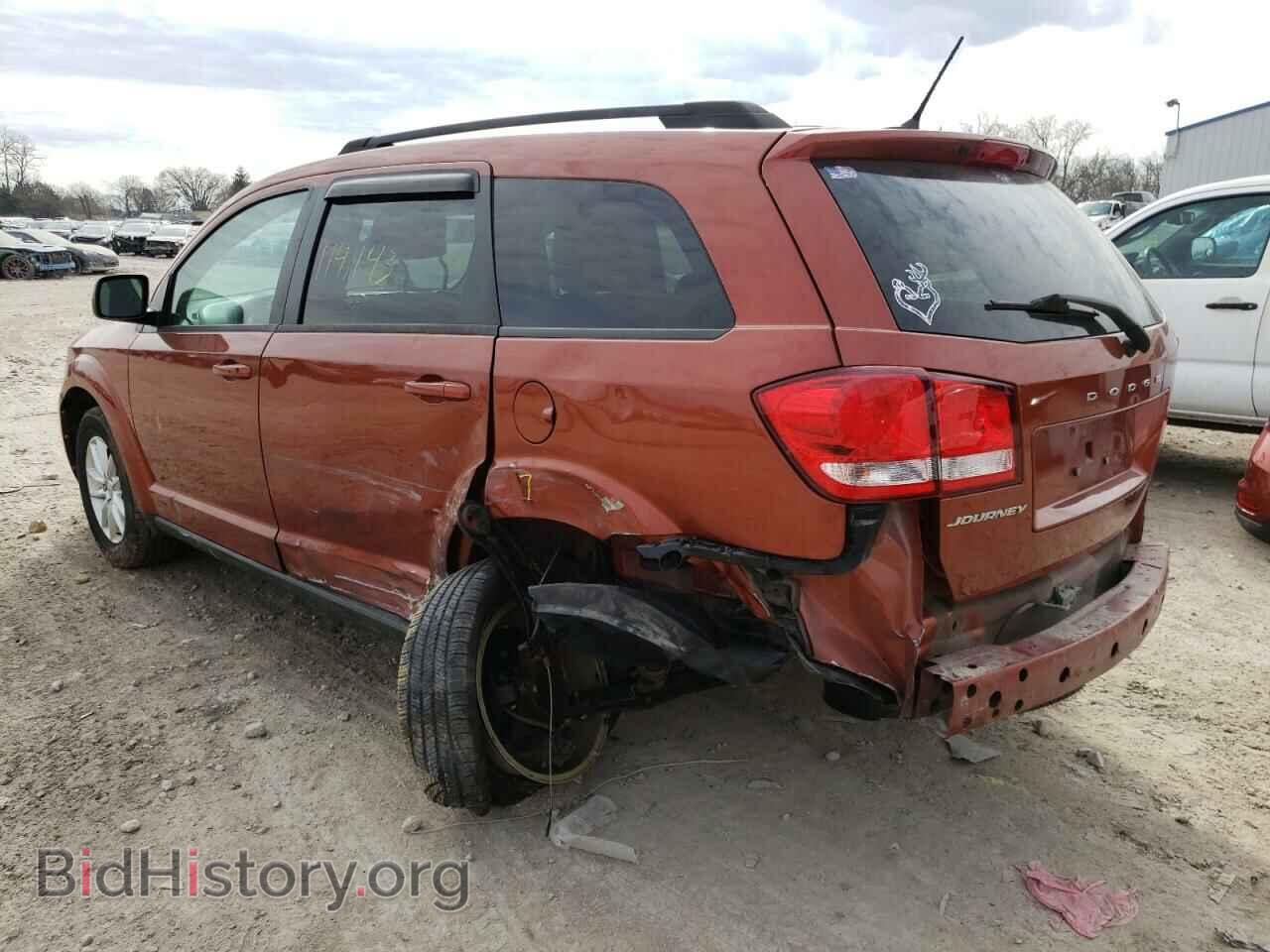 2014 DODGE JOURNEY - VIN: 3C4PDCBB4ET121840 - Фото 3