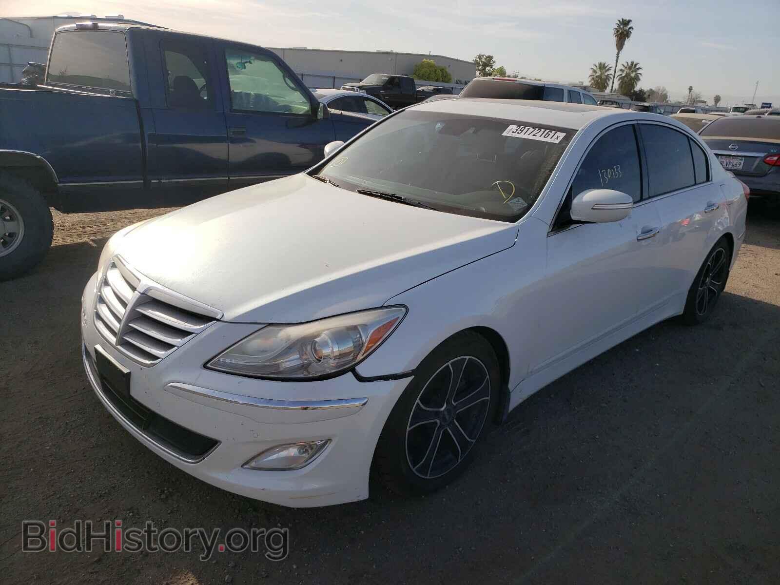 2012 HYUNDAI GENESIS - VIN: KMHGC4DD8CU186633 - Фото 2