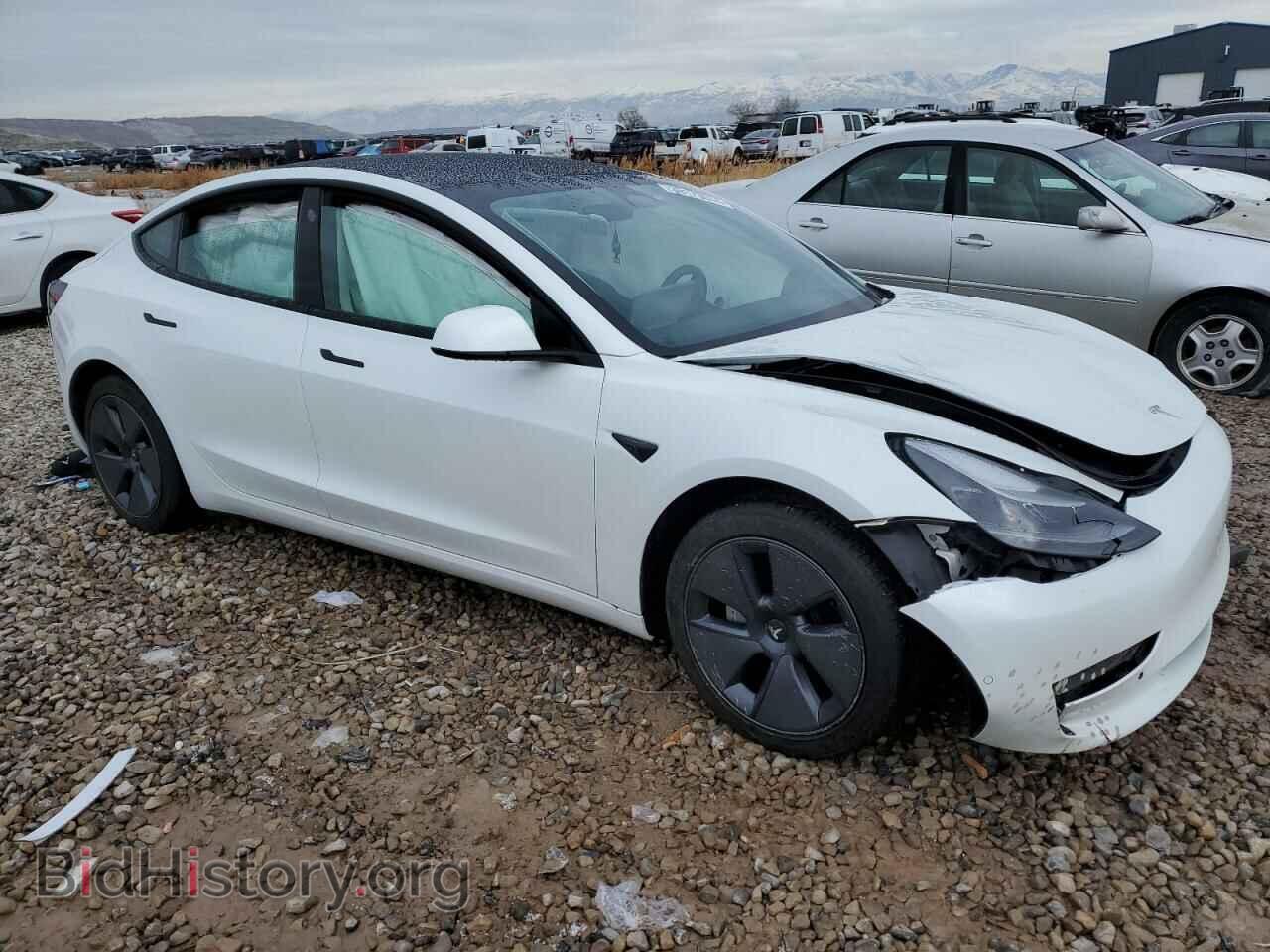 2022 TESLA MODEL 3 - VIN: 5YJ3E1EB6NF121719 - Фото 4
