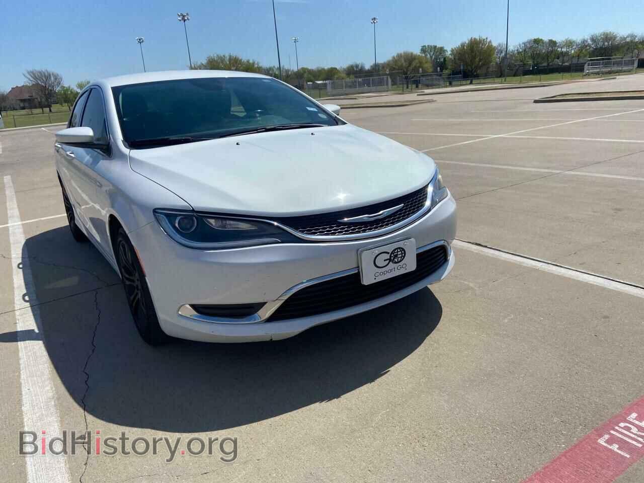Photo 1C3CCCABXFN563207 - CHRYSLER 200 2015