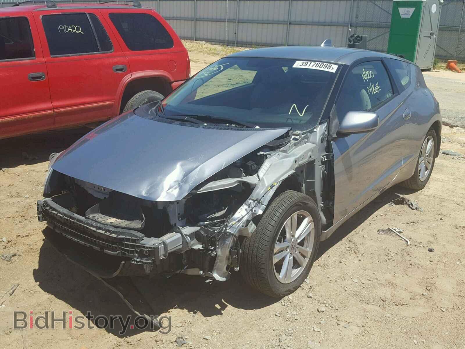 2012 HONDA CR-Z - VIN: JHMZF1D40CS005103 - Фото 2