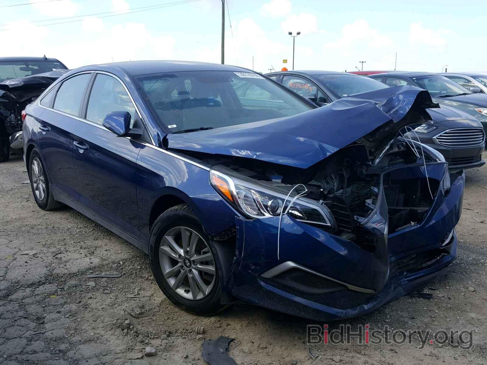 Photo 5NPE24AFXHH466740 - HYUNDAI SONATA 2017