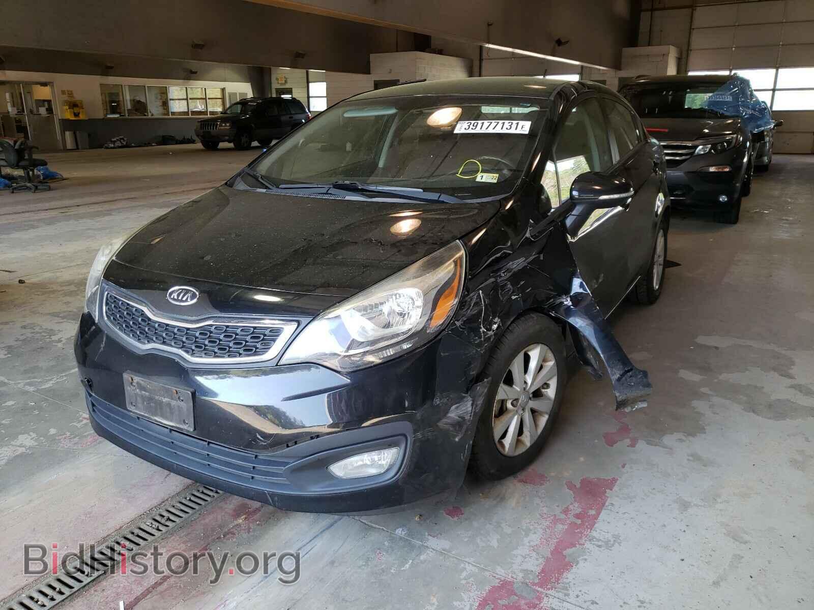 2013 KIA RIO - VIN: KNADN4A37D6115777 - Фото 2