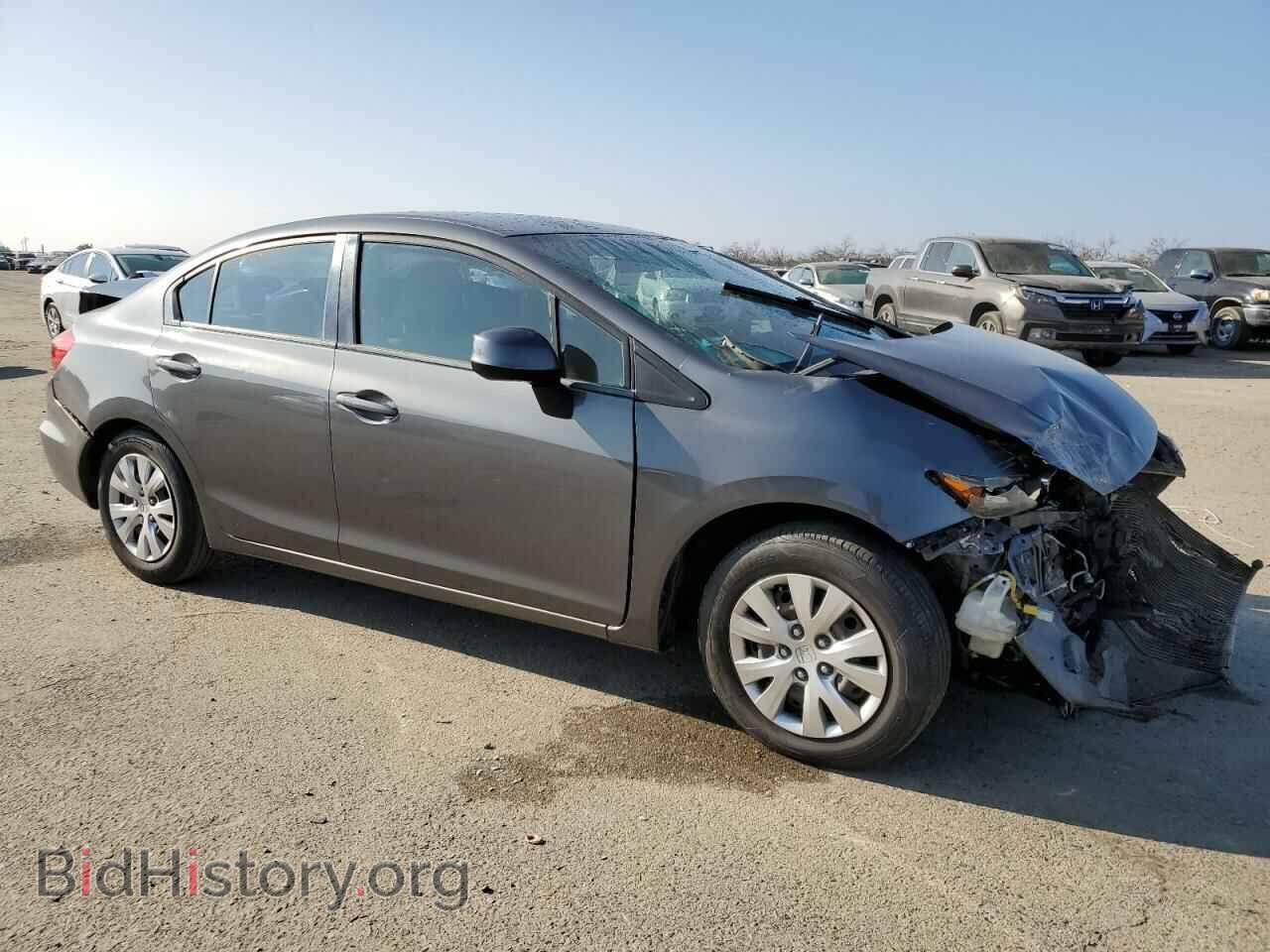 2012 HONDA CIVIC - VIN: 2HGFB2F55CH330057 - Фото 4