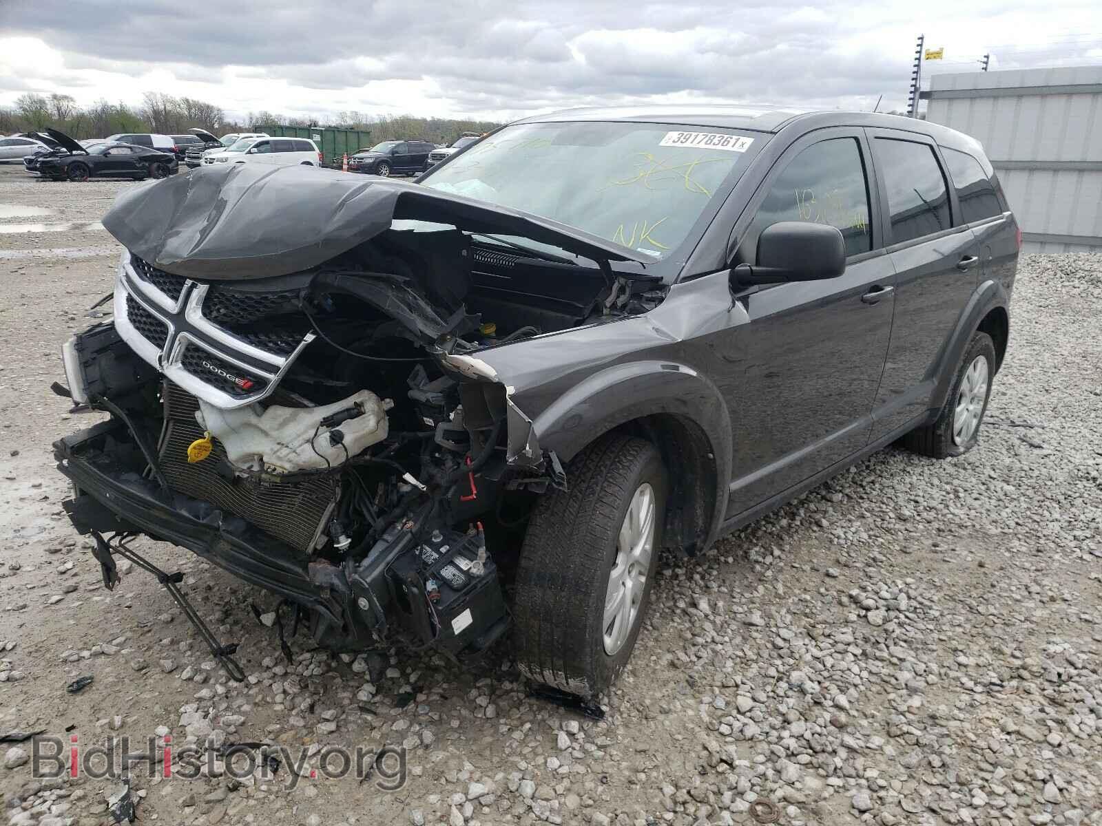 2014 DODGE JOURNEY - VIN: 3C4PDCAB9ET183462 - Фото 2