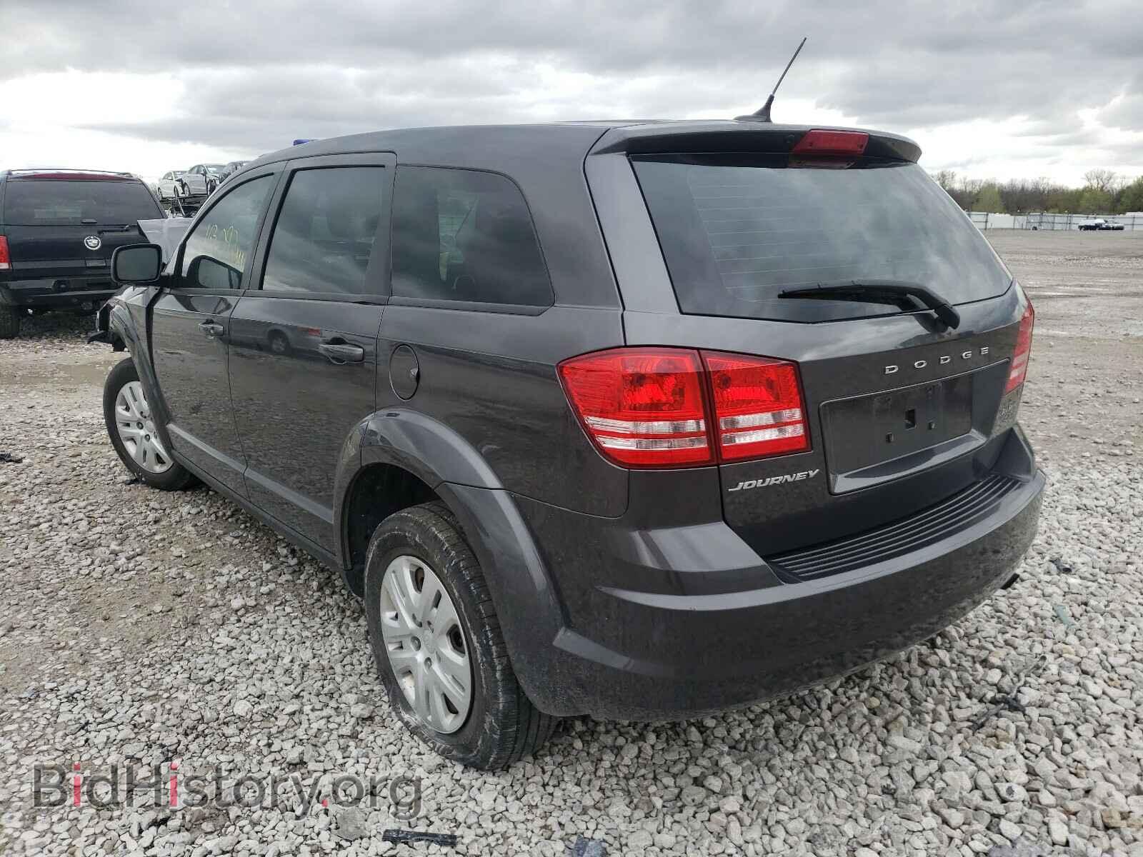 2014 DODGE JOURNEY - VIN: 3C4PDCAB9ET183462 - Фото 3