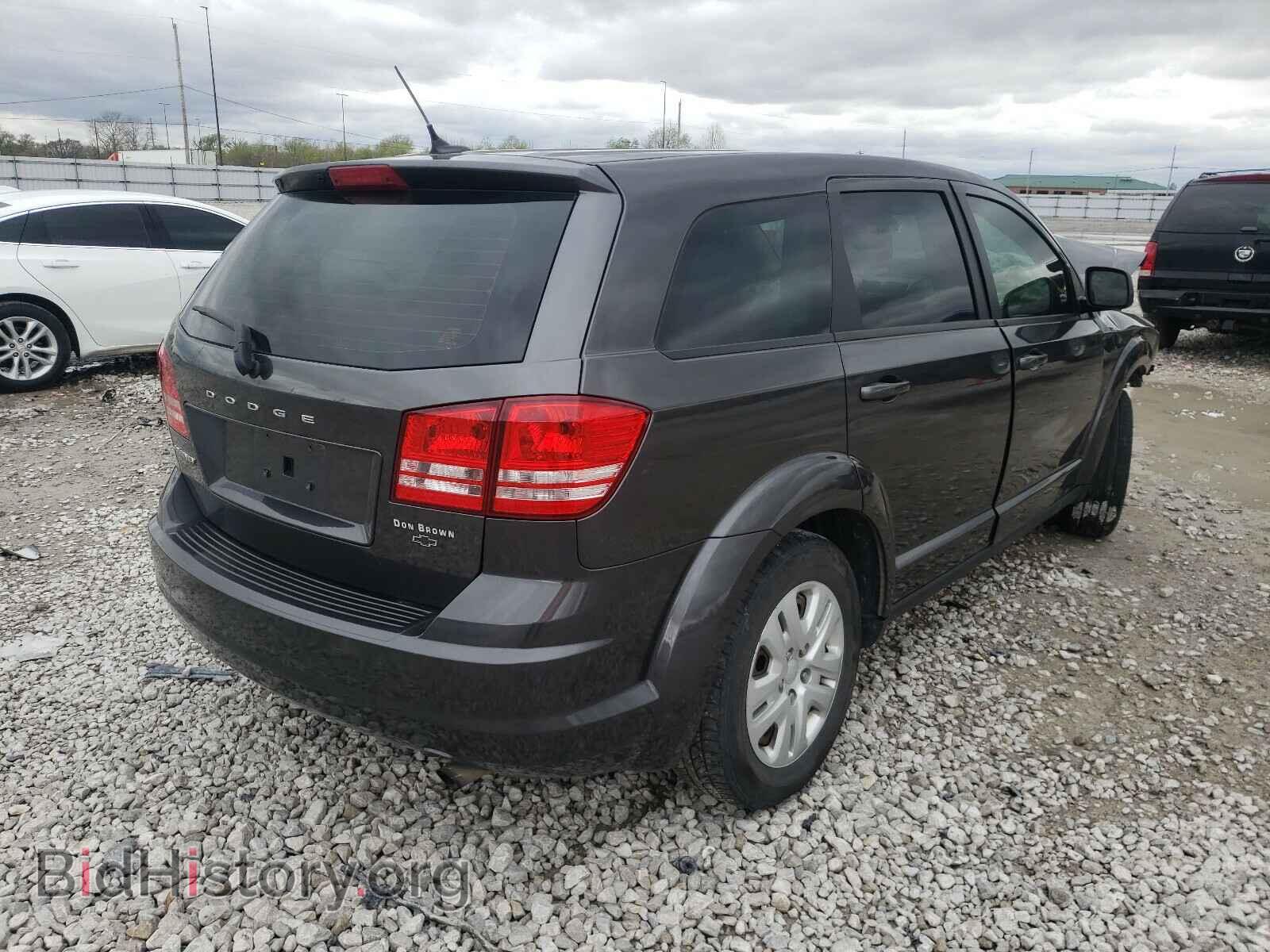 2014 DODGE JOURNEY - VIN: 3C4PDCAB9ET183462 - Фото 4