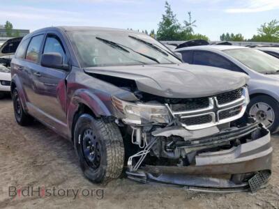 2013 Dodge JOURNEY SE, серый — VIN 3C4PDCAB5DT715532, Copart