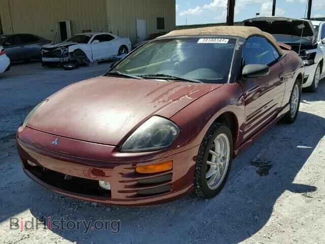 2002 MITSUBISHI ECLIPSE - VIN: 4A3AE85H62E037592 - Фото 2