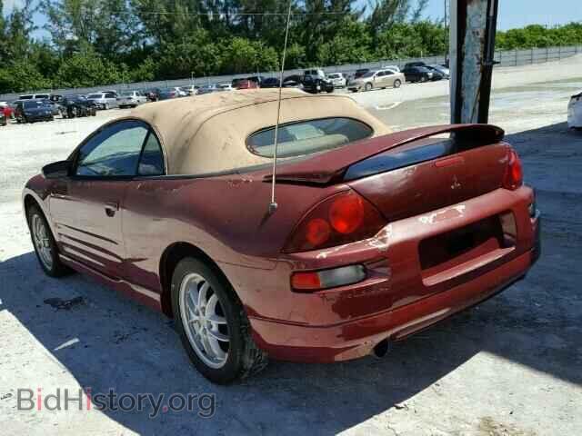 2002 MITSUBISHI ECLIPSE - VIN: 4A3AE85H62E037592 - Фото 3