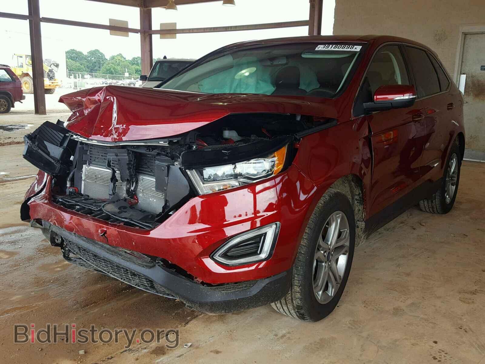 2017 FORD EDGE - VIN: 2FMPK4K81HBC58973 - Фото 2