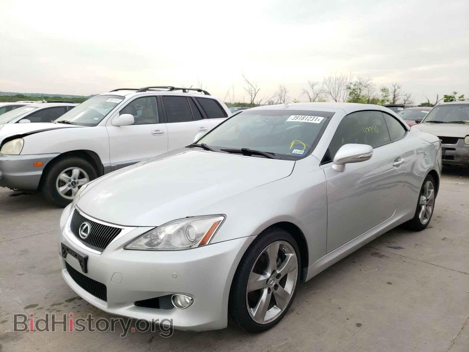 2010 LEXUS IS - VIN: JTHFF2C25A2512441 - Фото 2