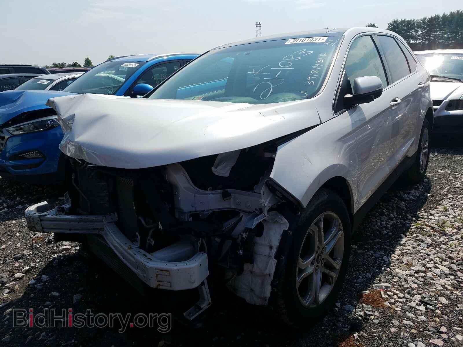 2016 FORD EDGE - VIN: 2FMPK4K95GBC04647 - Фото 2