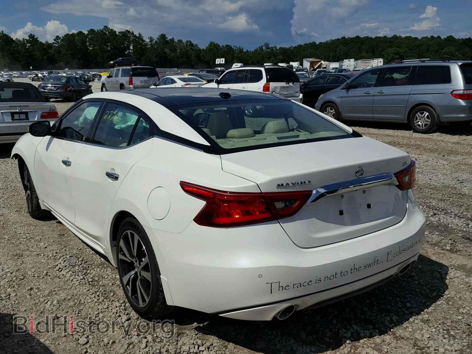 2016 NISSAN MAXIMA - VIN: 1N4AA6AP8GC377724 - Photo 3