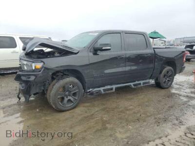 2022 RAM 1500 Big Horn/Lone Star, black — VIN 1C6RREFT3NN173511, Copart