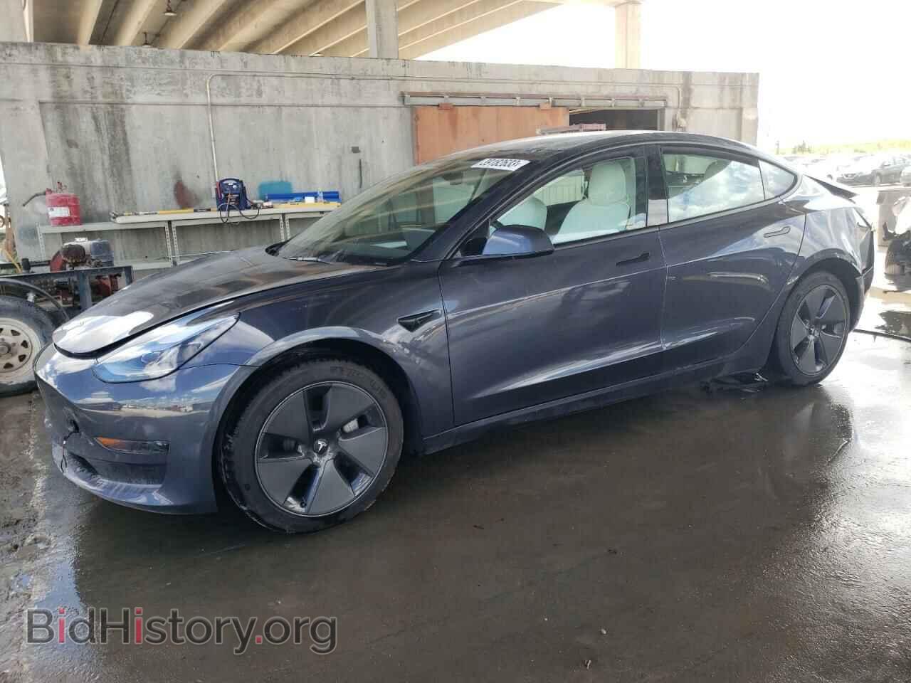 Photo 5YJ3E1EA3NF356697 - TESLA MODEL 3 2022