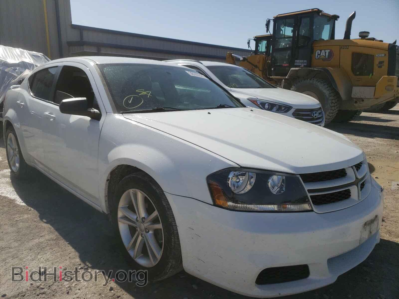 Фотография 1C3CDZAB2EN218834 - DODGE AVENGER 2014