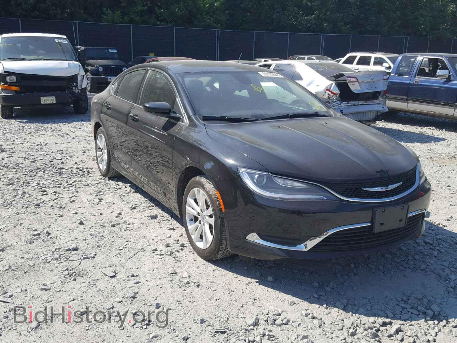 Фотография 1C3CCCAB3FN524894 - CHRYSLER 200 2015