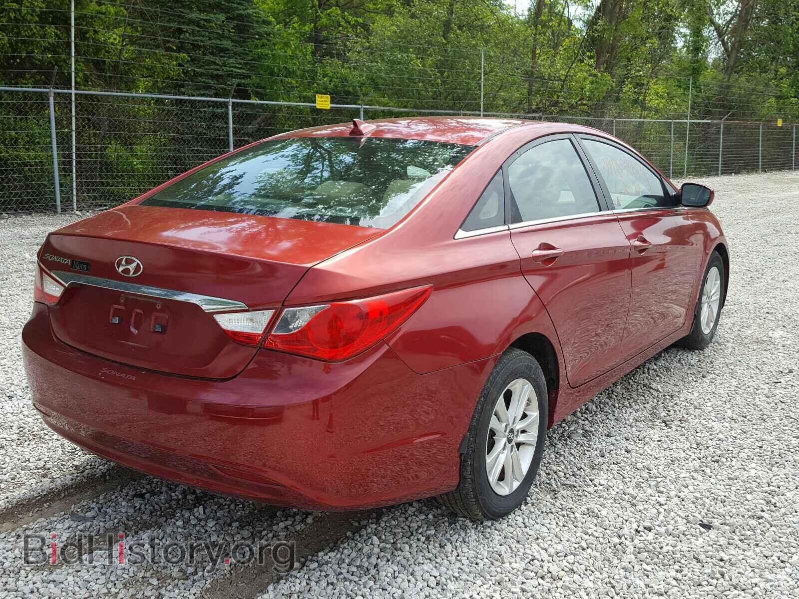 2012 HYUNDAI SONATA - VIN: 5NPEB4AC7CH417848 - Фото 4