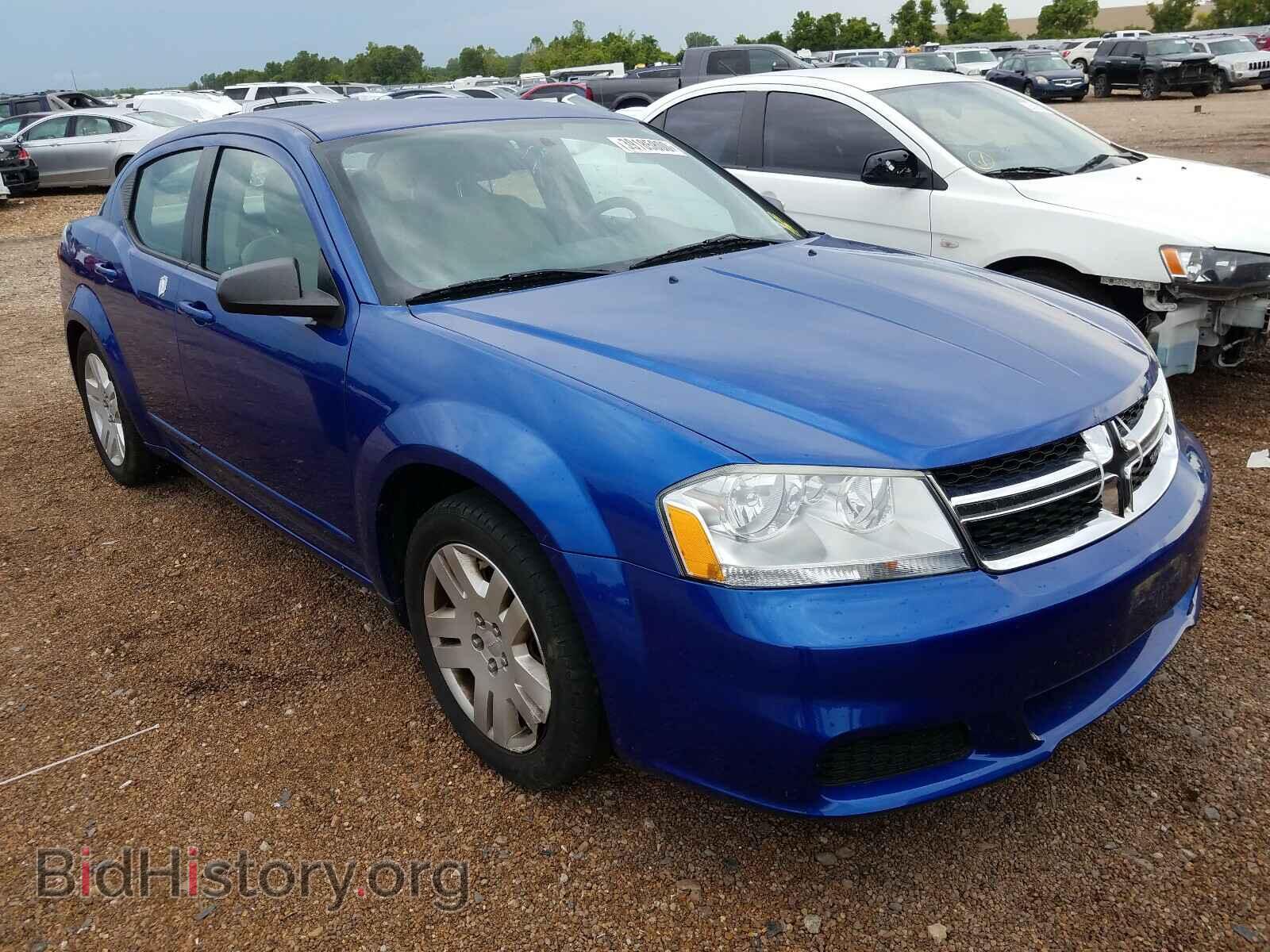 Photo 1C3CDZAG6CN309274 - DODGE AVENGER 2012