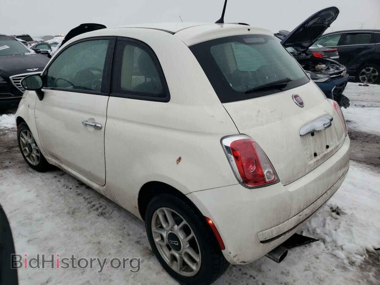 2015 FIAT 500 - VIN: 3C3CFFAR4FT598329 - Фото 2