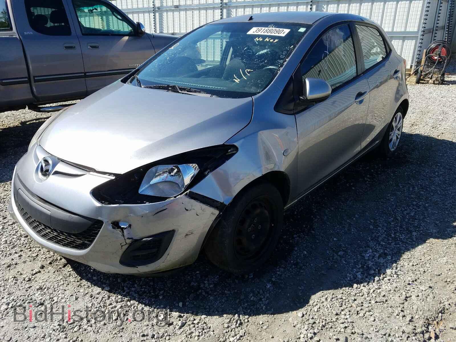 2013 MAZDA 2 - VIN: JM1DE1KY5D0167942 - Фото 2