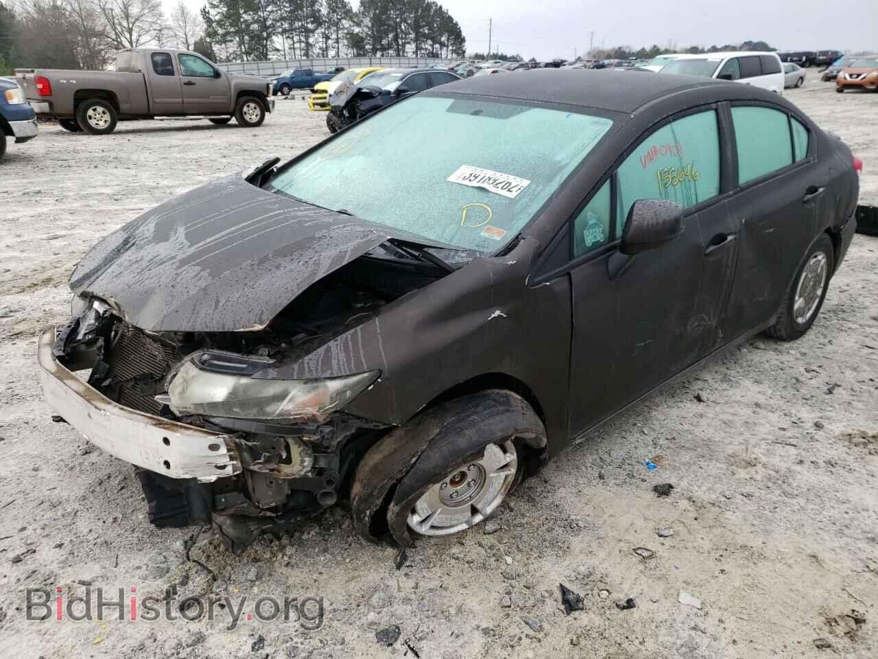 2013 HONDA CIVIC - VIN: 2HGFB2F60DH540401 - Фото 2