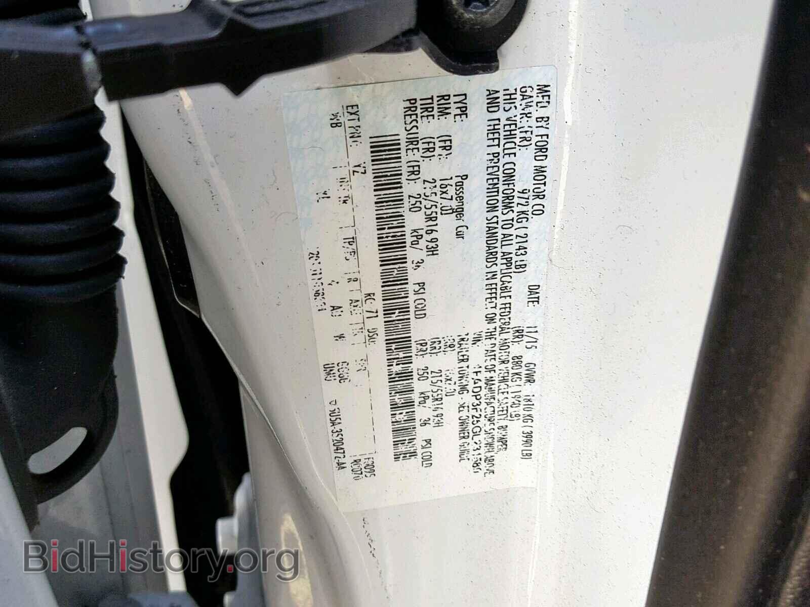 2016 FORD FOCUS SE - VIN: 1FADP3F25GL231580 - Фото 10