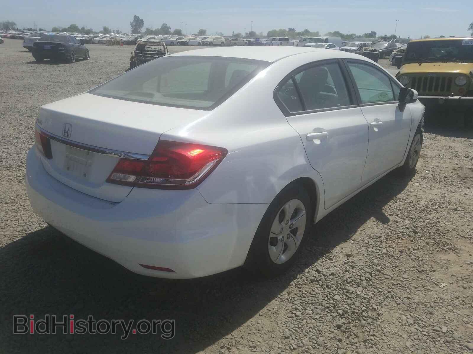 2014 HONDA CIVIC - VIN: 19XFB2F5XEE256227 - Фото 4