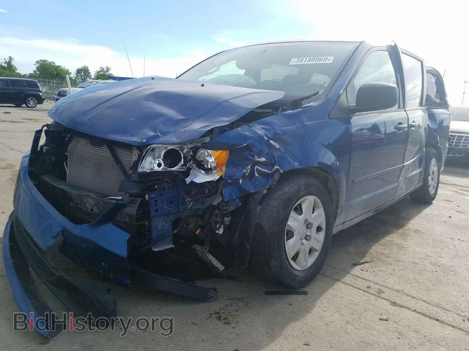 2011 DODGE CARAVAN - VIN: 2D4RN4DG9BR768241 - Фото 2