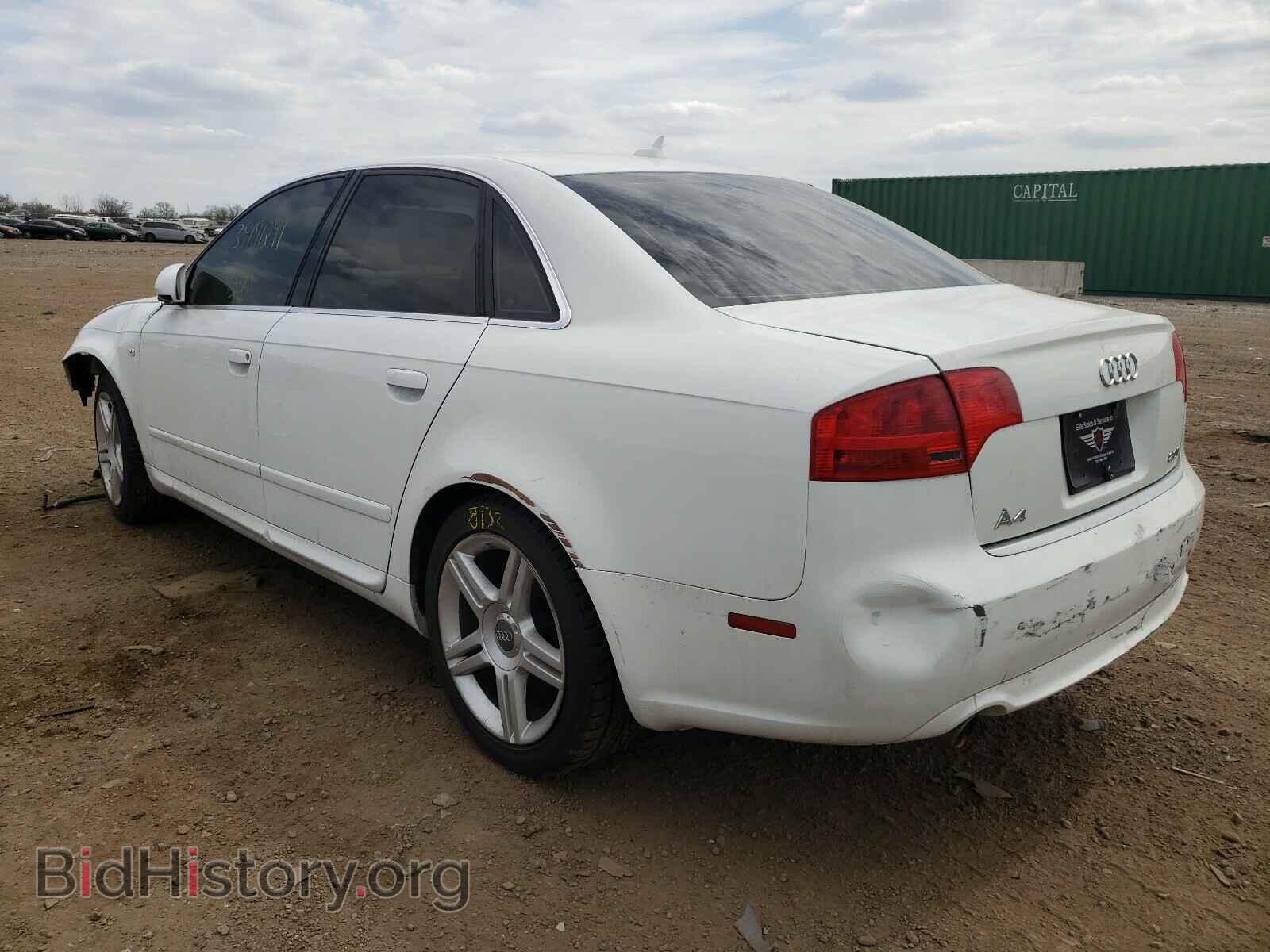 2008 AUDI A4 - VIN: WAUDF78E38A061399 - Фото 3