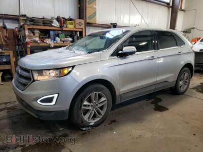 2017 Ford EDGE Edge SEL, gray — VIN 2FMPK4J91HBB99983, Copart