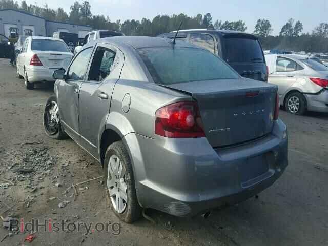 2012 DODGE AVENGER - VIN: 1C3CDZAG4CN309368 - Фото 3