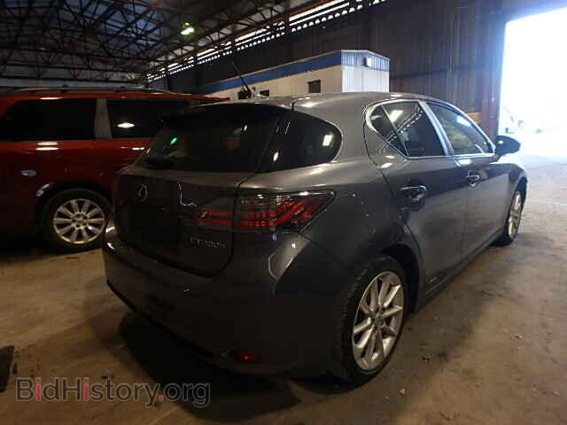 2012 LEXUS CT 200 - VIN: JTHKD5BH5C2094364 - Фото 3