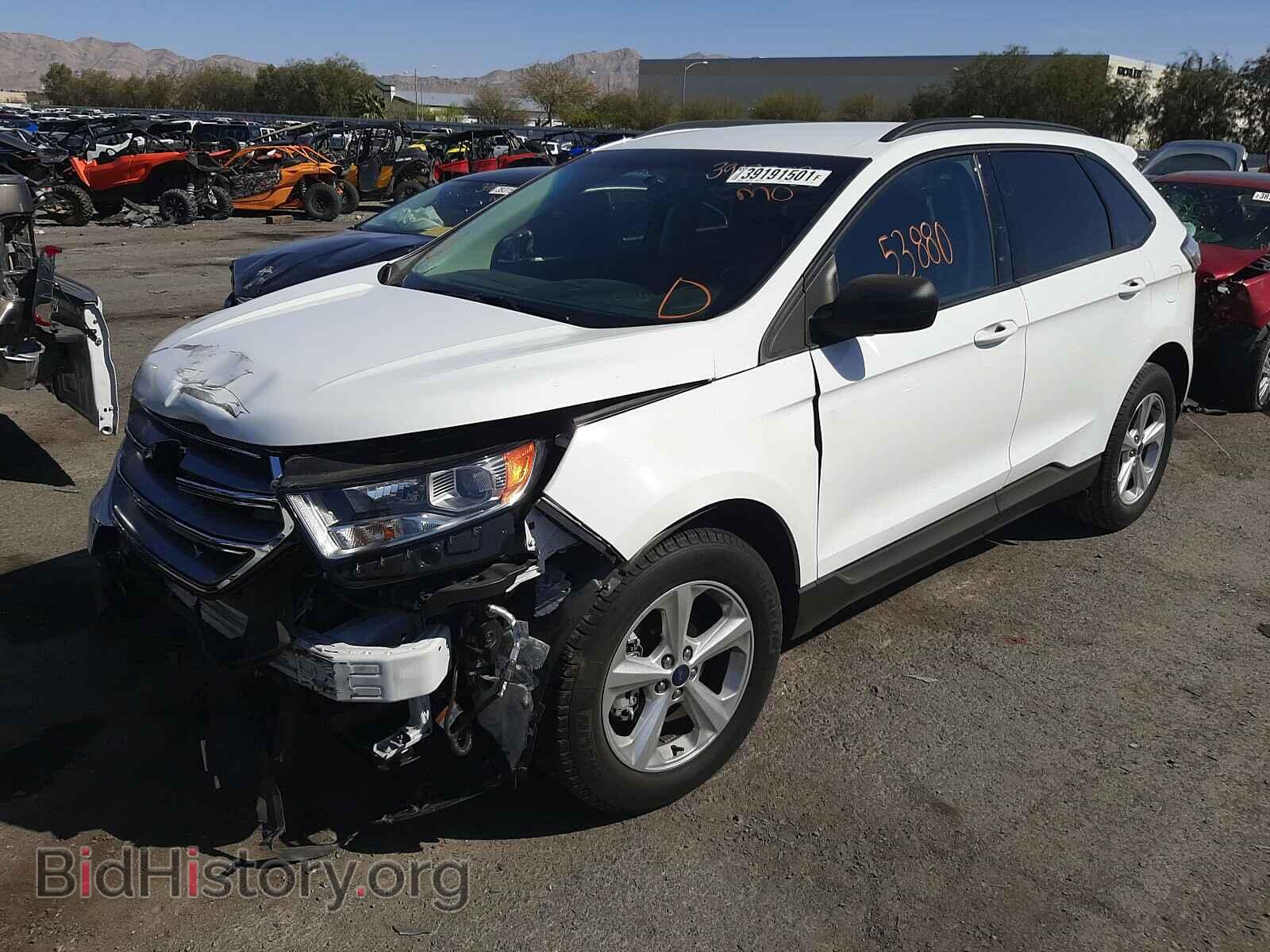 2016 FORD EDGE - VIN: 2FMPK3G92GBC31419 - Фото 2