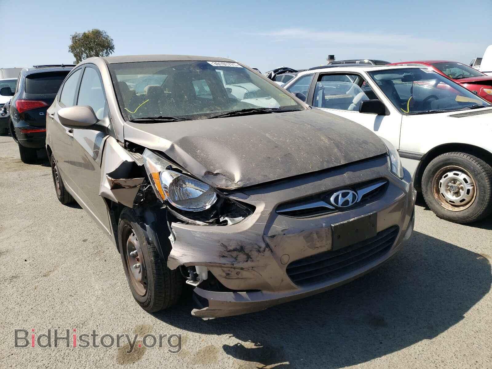 Photo KMHCT4AEXCU100301 - HYUNDAI ACCENT 2012