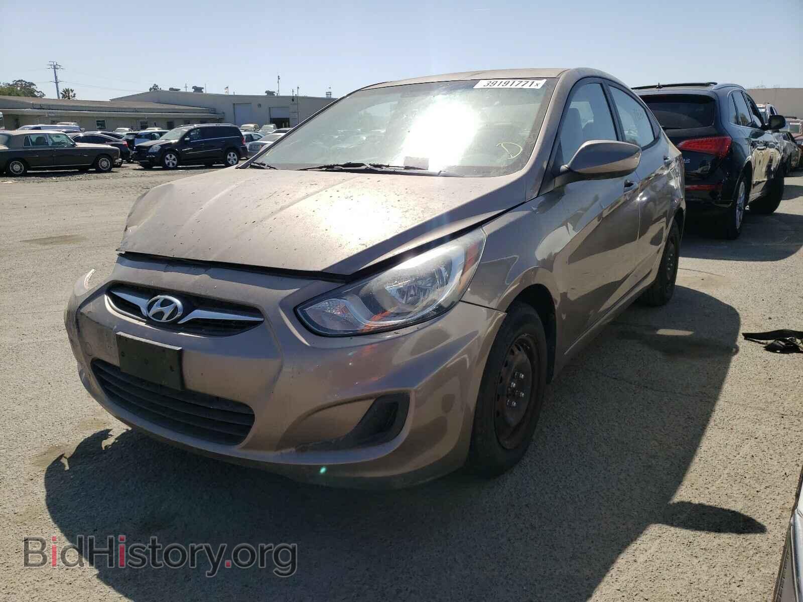 2012 HYUNDAI ACCENT - VIN: KMHCT4AEXCU100301 - Фото 2